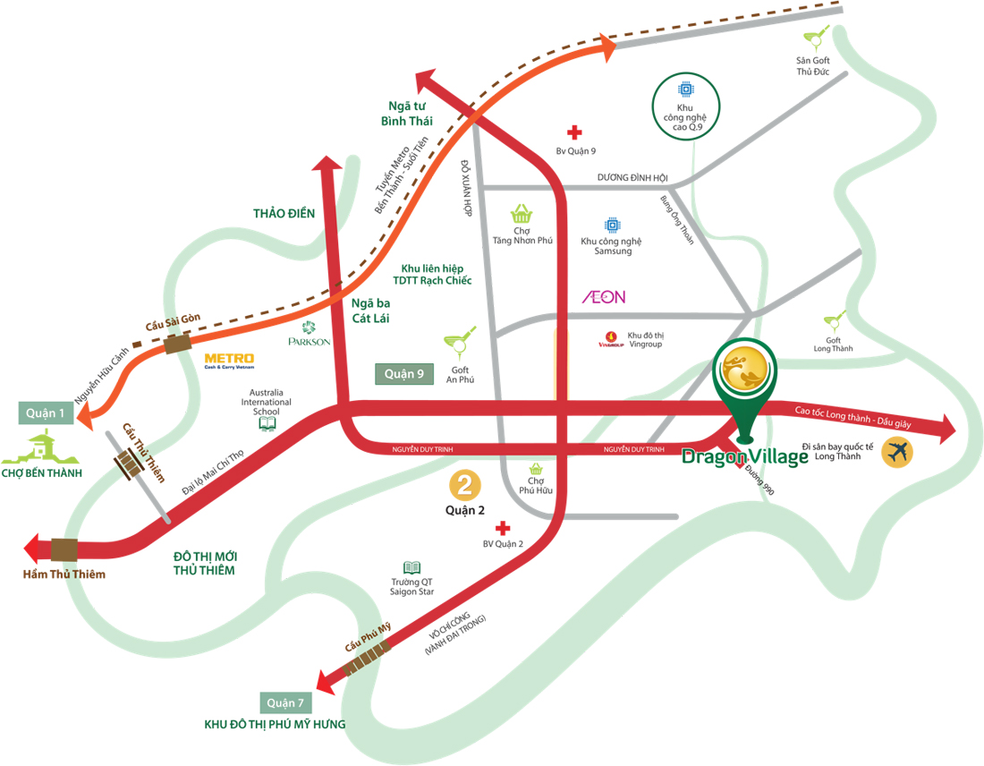 Vị trí Dragon Village